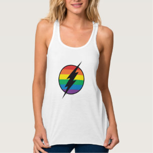 Regata O logotipo Flash Rainbow
