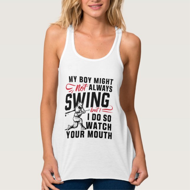 Regata O Meu Rapaz Pode Nem Sempre Balançar, Mas Faço-O. (Frente)