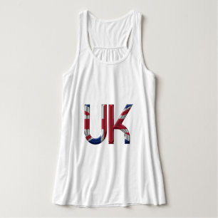 Regata O Reino Unido Jack British Flag Typoographic Elega