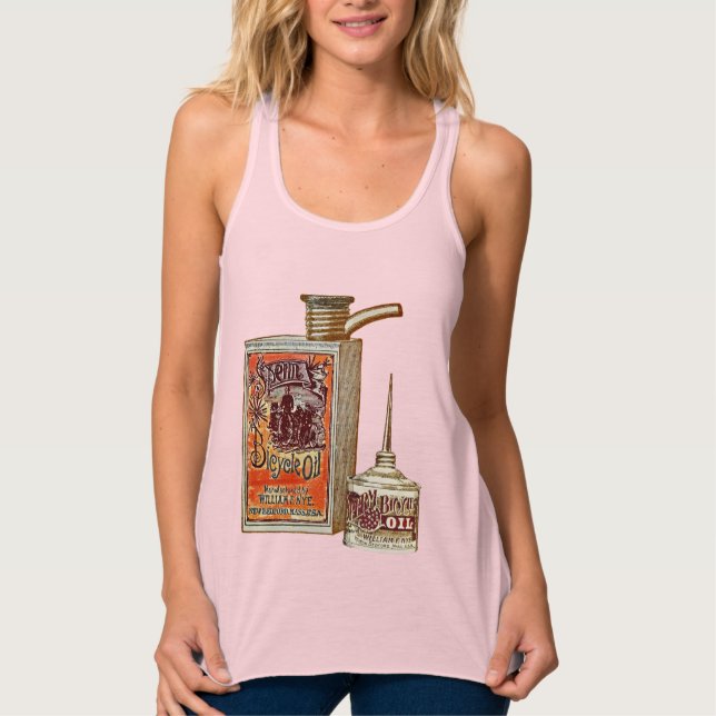 Regata Óleo De Sperma De Bicicleta Engraçado (Frente)