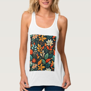 Regata Padrão de Flores Exóticas Florais-24193