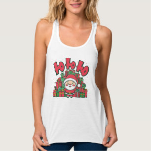 Regata Papai Noel Desenho Animado Alegre Natal