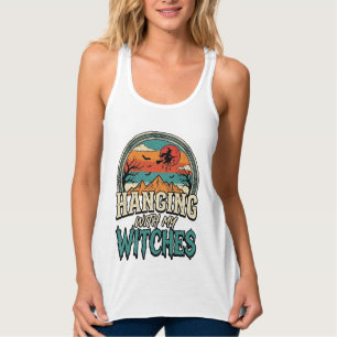 Regata Passando o Tempo Com Minhas Bruxas Design Vintage