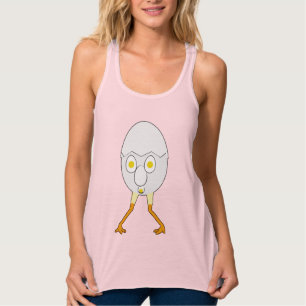 Regata Personagem de Ovo Excêntrico RG & RA Design Fofo