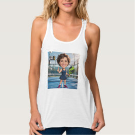 Regata Personalized Paddle/Pickleball Caricature  