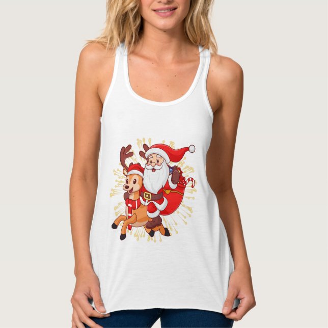 Regata **"Playful Santa Claus Design – Fun and Festive Ch (Frente)