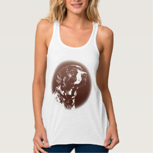 Regata Ponteiro Cachorro Cachorro Cachorro Camisa-Camisa-