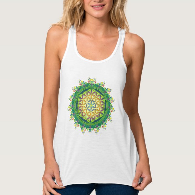 Regata Potência da Flor da Vida / Blume des Lebens (Frente)