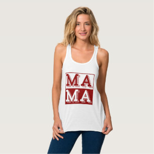 REGATA PRESENTE DE DIA DE AS MÃES MAMA TYPOGRAPHY