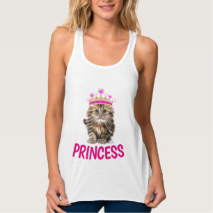 Regata PRINCESS CAT KITTEN T-Shirts, Senhoras e Senhores