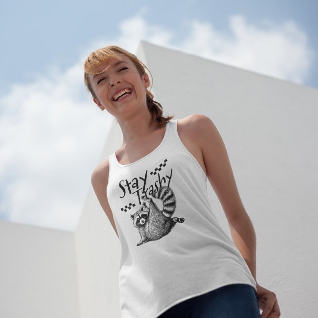 Regata Raccoon Fique Trashy (Criador carregado)