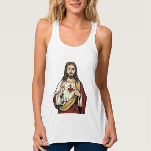 Regata Sagrado Coração Jesus Arte Vetorial de Gravura Vin