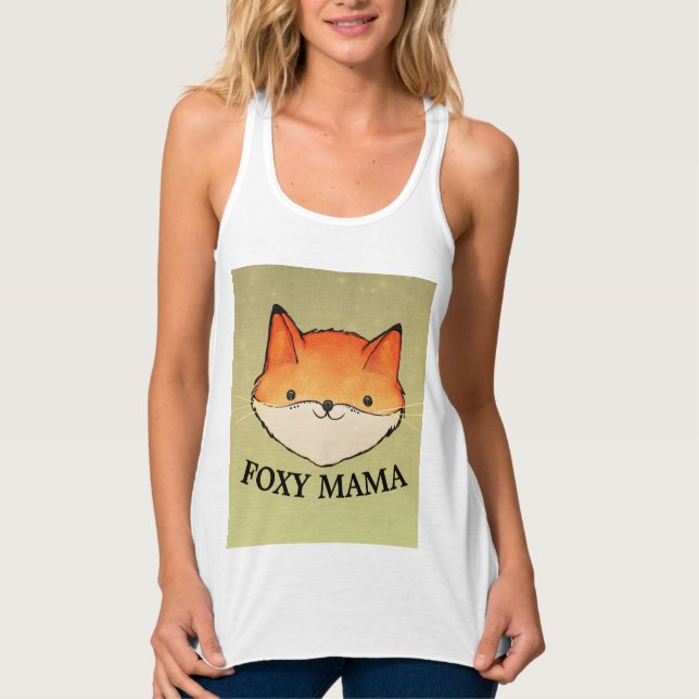 REGATA SENHORAS-T-CAMISAS DE MÃE DE FOXY (Frente)