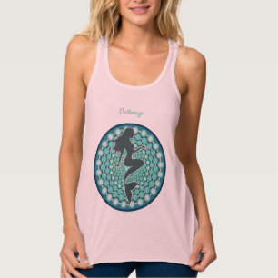 Regata Silhueta Sereia em Bolhas Thunder_Cove Tank T