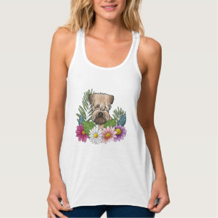 Regata Soft-Coated Wheaten Terrier E Flores Silvestres De