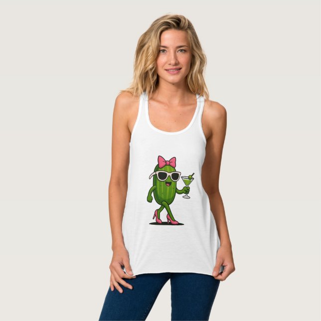 Regata Sra. Cucumber Chic (Frente Completa)