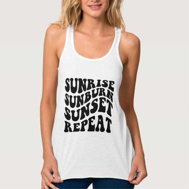 Regata Summer Say, Sunrise Sunset Repetir (Frente)