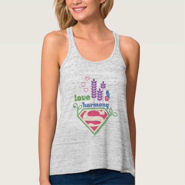 Regata Supergirl Love & Harmony (Frente)