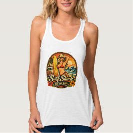 Regata Surf Shack Surfista Pin-Up | Cavalgar as Ondas Pra