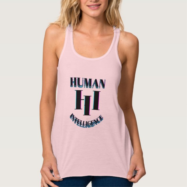 Regata T-shirt de INTELIGÊNCIA HUMANA (Frente)