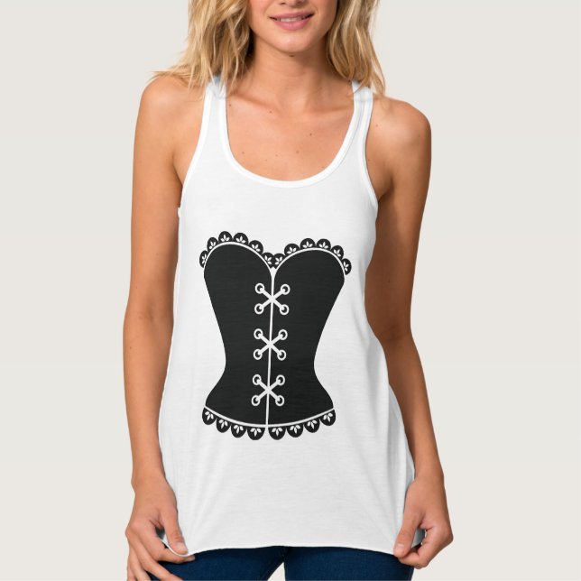 Regata T-shirts de corset (Frente)