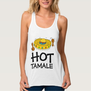 Regata T-Shirts HOT TAMALE Funny Ladies HOTTIE