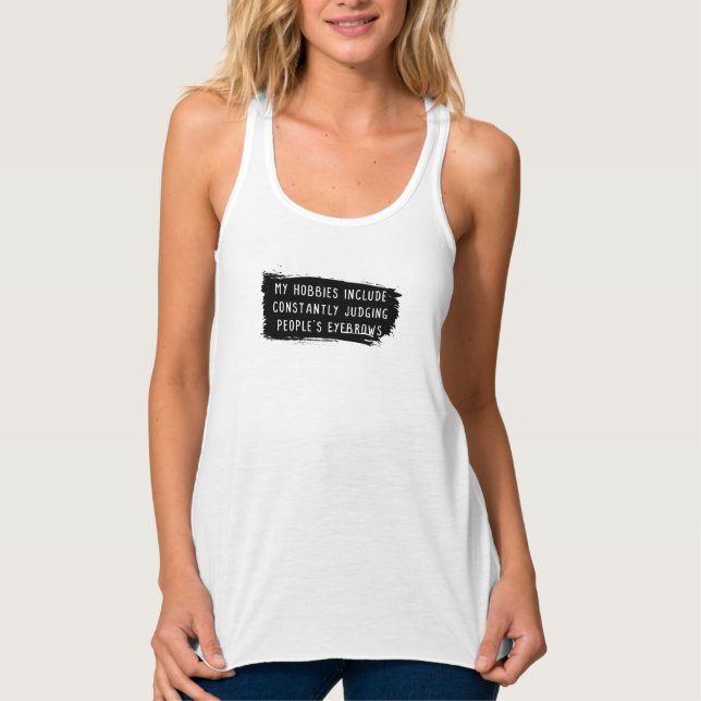 Regata Tanktop Women, Racerback - My Hobbies (Frente)