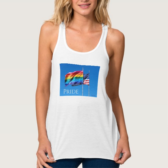 Regata Tanque de Racerback 'Orgulho' (Frente)