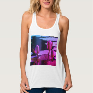 Regata Tanque Waterlily Rosa Superior