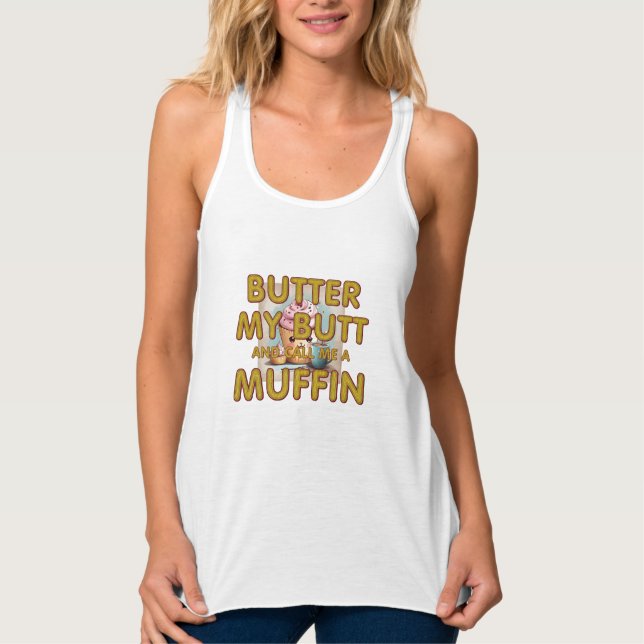 Regata TTI me chame de "T-Shirts Damas de Muffin" (Frente)