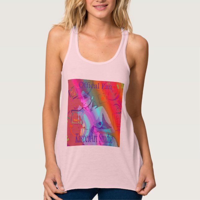 Regata Ventilador Oficial Damas Shirt KasperArt Studio (Frente)