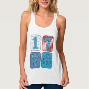 Regata Vintage 1776 Remendo Patriótico