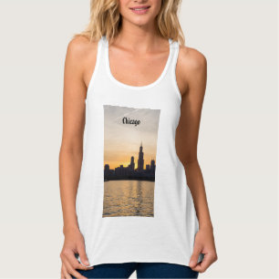 Regata Willis Tower Sunset Silhouette