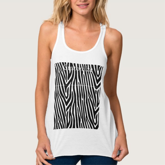 Regata Zebra Stripes Padrão Thunder_Cove (Frente)