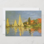 Regatta na Argentina por Claude Monet<br><div class="desc">Regatta na Argentina (1872), por Claude Monet, é uma pintura náutica de arte do impressionismo antigo. Vocês podem ver o reflexo dos veleiros na água do lago. Uma paisagem marítima com uma corrida de iates ou barcos num dia ensolarado da temporada de verão. Sobre o artista: Claude Monet (1840-1926) foi...</div>