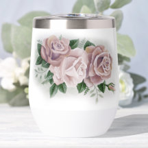 Regency Bridgerton Pink Roses Cameo