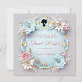 Regency Era Sweet 16 Convite