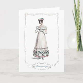 Regency Fashion 1817 Pensando no seu Cartão Saudáv