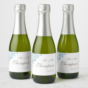 Regency French Blue Fleur de Lis Wedding Favor