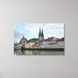 Regensburg, Alemanha Canvas Print