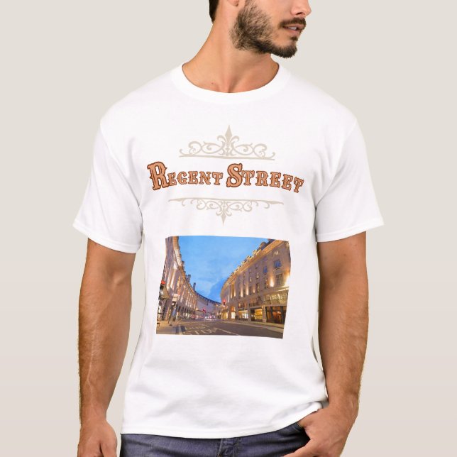 Regent Street Men's T-Shirt (Frente)