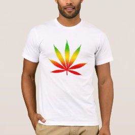 Reggae Jamaican Jamaica Rasta Leaf Mens T-Shirts