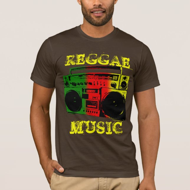 REGGAE, MÚSICA, CAMISETAS FEITAS SOB ENCOMENDA (Frente)