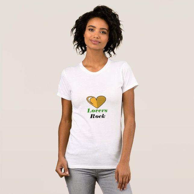 Reggae T-Shirt - Lovers Rock (Frente Completa)