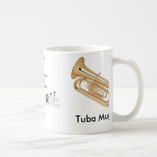 Registro. (11 onças.) Caneca da tuba para o