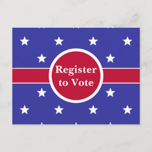 Registro Personalizável para Votar Cartões Postais