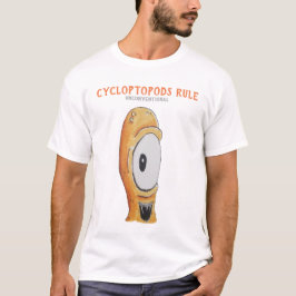 Regra #2 de Cycloptopods - t-shirt branco
