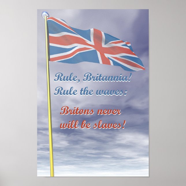 Regra Britannia Poster (Frente)