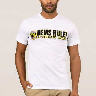 Regra de Democratas. Camisa do Drool dos