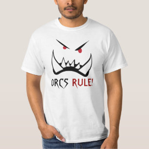 Regra de Orcs, t-shirt do monstro